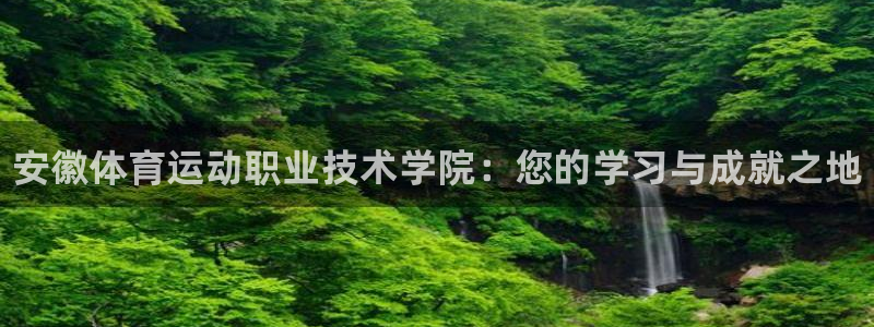 米兰体育官方正版app娱乐40996：安徽体育运动职