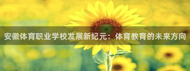 米兰体育官方正版app集团官网网址：安徽体育职业学校