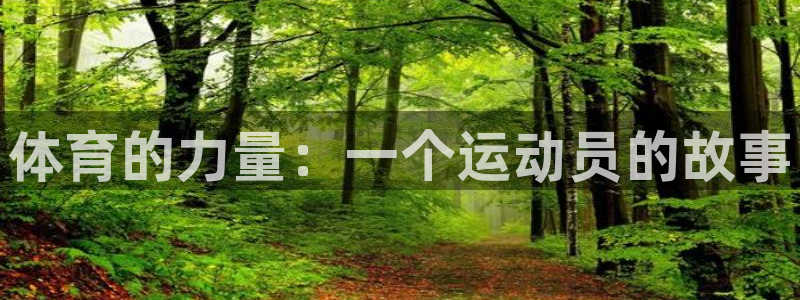 米兰体育官网下载招商电话是多少：体育的力量：一个运动
