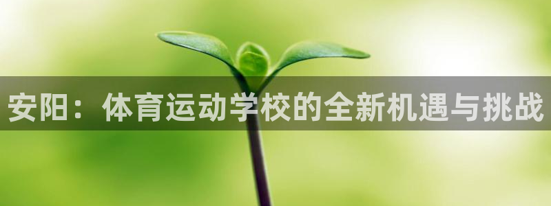 米兰体育官方正版app科技：安阳：体育运动学校的全新