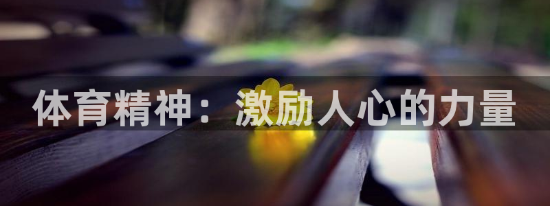 米兰体育官方正版app娱乐网站：体育精神：激励人心的