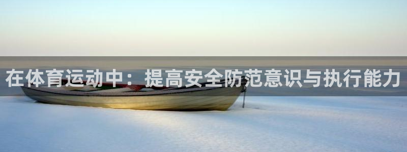  米兰体育打开即玩D.官网备用4.中国：在体育运动中：提高安全